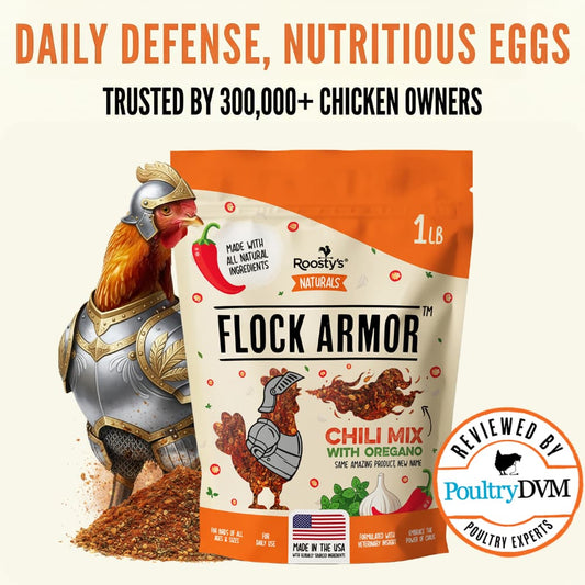 36-50 Flock Size - Daily Worm Defense + Gut Support Saver Bundle (8 Packs)