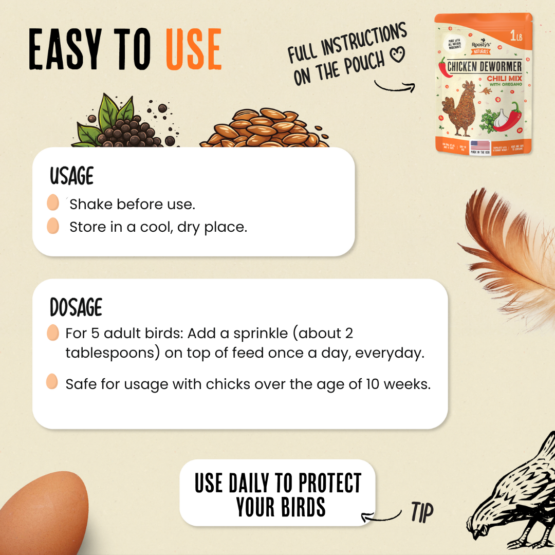 76-100 Flock Size - Daily Worm Defense + Gut Support Saver Bundle (17 Packs)