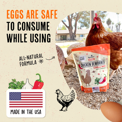 36-50 Flock Size - Daily Worm Defense + Gut Support Saver Bundle (8 Packs)