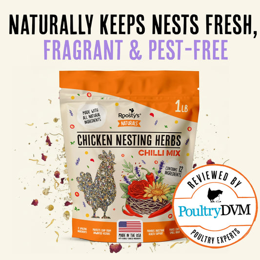 Nesting Herbs - Control Odors & Keep Coops Mite & Lice-Free