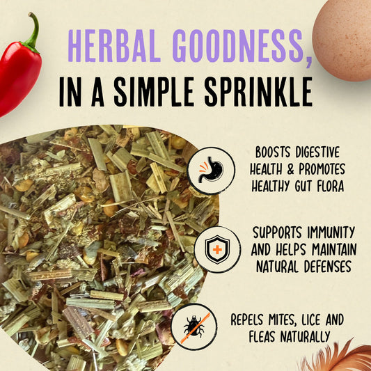 Nesting Herbs - Control Odors & Keep Coops Mite & Lice-Free